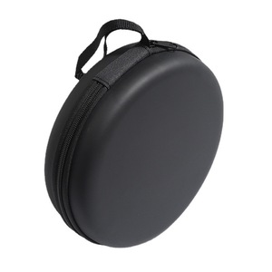 Sac de rangement pour écouteurs EVA, étui noir portable pour écouteurs avec fermeture éclair pour accessoires numériques - Product Image 4