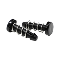 Rivet en nylon noir à ressort pour contrôleur de domaine ADAS, dissipateur thermique, résistant aux hautes vibrations et aux températures
