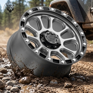 Rines 6x135 F150 Beadlock <span class=keywords><strong>de</strong></span> Carreras, Diseño Cóncavo 15x8 17x9 17x10 18x10 para Silverado 1500/Sierra 1500/Colorado/Canyon - Product Image 5