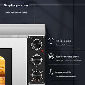 <span class=keywords><strong>Horno</strong></span> Eléctrico de Alta Eficiencia para Asar Pollo, Asador Comercial con Giro Automático para Asar Pescado y Maíz - Product Image 4