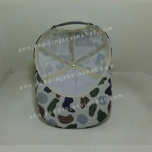 Casquette de camionneur OEM rétro camouflage réglable pour hommes casquette snapback à la mode à facture plate avec visière et corde pour la chasse en plein air - Product Image 5