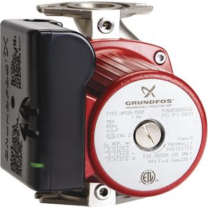 Pompe de circulation Grundfos Ups26-150Sf 115V 0,5 CV rouge pour usage intérieur - Product Image 1