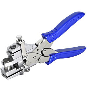 Alicates perforadores de cantos de acero de grado industrial, 8mm, 10mm, 12mm, 15mm, con mango de plástico, herramienta para perforar esquinas - Product Image 1