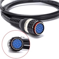 Adaptateur VOCOM II 88890306 8 broches + Câble OBD2 + Câble USB 88890305 24V pour diagnostic de camions Volvo/Mack/Renault