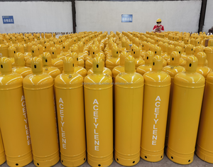 2024 hàn sử dụng Xi lanh khí axetylen c2h2 giá cao ISO 4mm xi lanh áp suất cao 3 lít khí công nghiệp 150-300 thanh 40L 250mm - Product Image 6