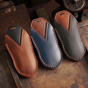 Cho mô hình 2024 của người giữ chìa khóa xpeng X9 chiếc xe này được sửa đổi với vỏ và khóa bảo vệ điều khiển từ xa bằng da thật - Product Image 2