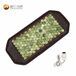 Matelas chauffant <span class=keywords><strong>de</strong></span> massage thermique en pierre <span class=keywords><strong>de</strong></span> jade et <span class=keywords><strong>de</strong></span> tourmaline coréenne personnalisé Jiwan Lejia pour spa <span class=keywords><strong>de</strong></span> luxe - Product Image 4