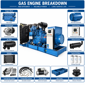MTU 20V4000 GS L64 <span class=keywords><strong>FNER</strong></span> Gasgenerator 2538KW 3172KVA Aggregat KWK 50HZ für Hotels - Product Image 1