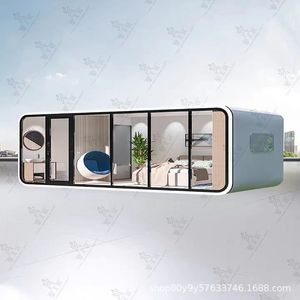 Casa Contenedor Modificada de Diseño Rectangular Moderno, Suministro Directo de Fábrica de Shandong con Instalación In Situ - Product Image 1