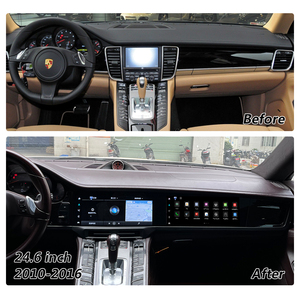 Autoradio Android Qualcomm à double écran 12,3 pouces avec CarPlay sans fil pour <span class=keywords><strong>Porsche</strong></span> Panamera 970, navigation GPS, multimédia, caméra 360° - Product Image 2