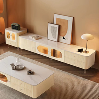 Prix le moins cher Meuble TV Meuble en bois avec tiroirs