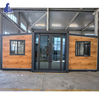 Su Geçirmez Küçük 20Ft 40Ft Genişletilebilir Konteyner Prefabrik Ev Nakliye Prefabrik Banyo Ev İnşaatı Emlak Villa