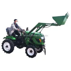 Mini tracteur agricole professionnel de haute qualité avec équipement agricole