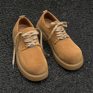 Zapatos de Cordones para Hombre, de Cuero Vacuno, Formales, de Negocios, Duraderos, Transpirables, Clásicos, Elegantes, Cómodos, con Apariencia Profesional - Product Image 1