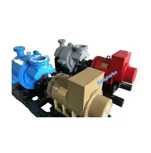 Mini gerador de turbina a vapor, conjunto de gerador de turbina modelo 30kw N0.03-1.0