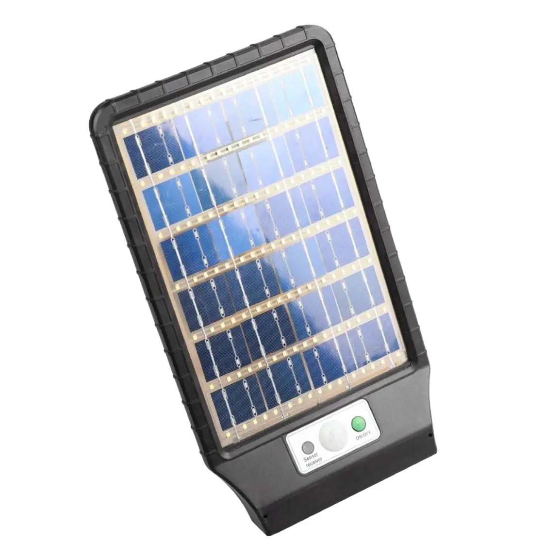 सभी में एक सौर संचालित जबकि चार्ज प्रकाश नई तकनीक आउटडोर निविड़ अंधकार IP65 शरीर सेंसर सौर स्ट्रीट लाइट