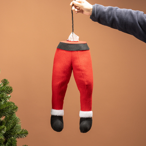 Interesting Christmas Old Man's Leg Creative Christmas Tree Cuttings Decoration Funny Elf Leg Scene Layout <b>Doll</b> - Product Image 4