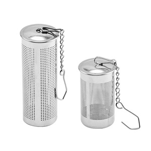 Stainless Steel <b>Tea</b> <b>Infuser</b> 304 Portable Mesh Strainer For <b>Tea</b> Coffee Brewing Set - Product Image 2