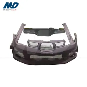 Volt Style Half Carbon Fiber Body Kits für 2006-2007 Subaru Impreza 9