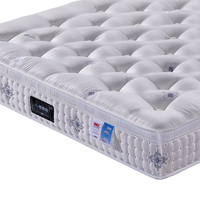 Matelas en mousse Queen Size en boîte, vente en gros, nouveau, orthopédique, latex, ressorts ensachés, mousse à mémoire de forme en gel