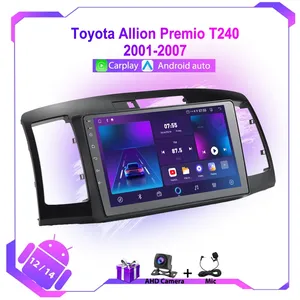 Radio para Auto Android para Toyota Allion Premio T240 2001-2007, Unidad Principal con GPS, Navegación, WIFI, Multimedia, Mirror Link, Visor <span class=keywords><strong>de</strong></span> Fotos - Product Image 2