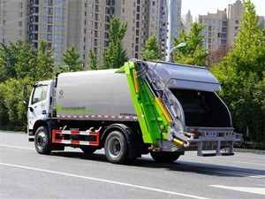 Camion de ramassage des déchets Dongfeng 4X2 6/10m³ de qualité supérieure pour l'élimination des déchets industriels et les projets environnementaux - Product Image 5