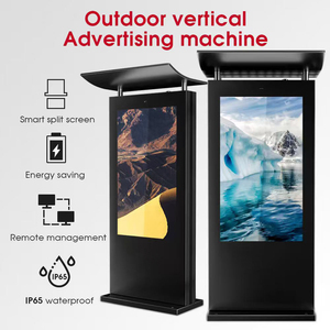 Layar Display Iklan LCD Wifi Jaringan Berdiri Lantai OEM ODM, Kios Luar Ruangan Tahan Air, Totem Signage Digital Mandiri - Product Image 6