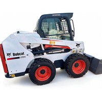 Professioneller Kompaktlader mit hoher Kippkapazität Bobcat S550 Gebrauchter Kompaktbagger für gewerbliche Erdarbeiten