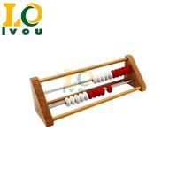 2024 Tendance Mini boulier en bois mathématiques perles en bois Abacus Montessori mathématiques éducatives jouets perles en bois jouet pour enfants enfants CE