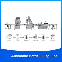 Remplisseuse semi-automatique haute précision 100g-25kg pour boissons, jus, désinfectant pour les mains, eau savonneuse, détergent lessive en bidons