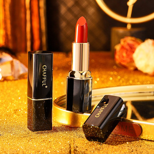 Custom <b>Foldable</b> <b>Box</b> with UV Hot Foil Stamping Glossy & Matt Lamination for Lipstick Packaging - Product Image 3