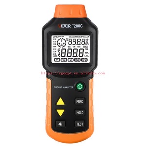 Analyseur de circuit numérique 7200c avec écran LCD haute définition, 6 piles AA et écriture manuscrite claire - Product Image 2