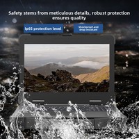 Laptop Workstation Industri Kelas Militer Tahan Banting dengan Prosesor Intel I7, RAM 16GB, Penyimpanan 512GB