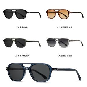 <span class=keywords><strong>2026</strong></span>년 트렌드 고품질 맞춤형 안경 제조업체 TR90 아세테이트 템플 명품 아이웨어 패션 편광 남성 선글라스 - Product Image 6