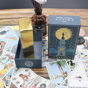 Di alta qualità su misura opaca laminazione tarocchi e oracolo carte da gioco personalizzate carte con libro guida - Product Image 1