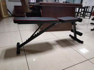 Low-Priced Factory Supply Adjustable Dumbbell Weight <b>Bench</b> <b>Folding</b> Incline Decline Workout Equipment for Body Building Gym - Product Image 6