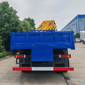 รถบรรทุก SHACMAN ติดเครนพับได้ 8x4 รถเครนไฮดรอลิกสำหรับขาย - Product Image 6