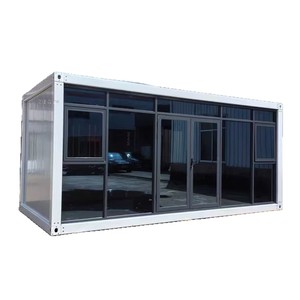 Modern Detachable Container House Rectangle Living Container With Glass <b>Curtain</b> Wall Standard <b>Thickness</b> - Product Image 5
