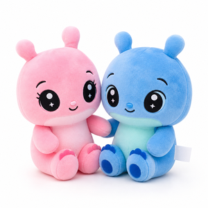 Poupée en Peluche Animale Marine Super Douce Stitch Très Vendue par le Fabricant, Rembourrage en Coton PP, Cadeau d'Anniversaire Idéal pour Soulager le Stress - Product Image 1