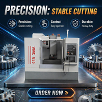 TaiXu VMC855 Personalizable con Certificación CE, Alta Precisión, Estable, Automatizado, Ahorra Trabajo, Multifuncional, Fácil de Usar, Alto Rendimiento de Mecanizado