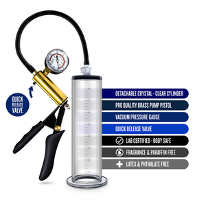 Pompe à pénis manuelle en acrylique pour hommes, étanche, pour l'agrandissement et l'entraînement, jouet sexuel pour adultes, vente chaude - Product Image 2