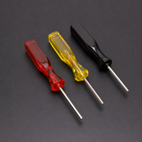 Tournevis hexagonal magnétique H1.5 H2 H2.5 H3, pointe en acier au chrome-vanadium, manche en plastique, 90 mm 100 mm, outil de réparation manuel