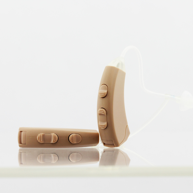 Retone High Power 100% Digital BTE Hearing Aid 4 Channels Noise Cancelling Eco-Friendly 70dB Small Size Easy Operate Elderly