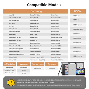 עט מגנטי stylus עבור hp samsung עבור tab גלקסיה <span class=keywords><strong>wacom</strong></span> דחיית דחיית גלקסיה וביצועים מדהימים - Product Image 6