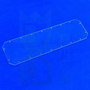 แผ่นกระจกซิลิก้าควอตซ์หลอมซิลิก้าใสทนความร้อนสูงทนความ<span class=keywords><strong>ร้อน</strong></span> - Product Image 6