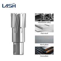 Foret à noyau en carbure TCT Lansheng LS00020 35 mm pour perceuses magnétiques - Haute précision de perçage et excellente résistance à l'usure