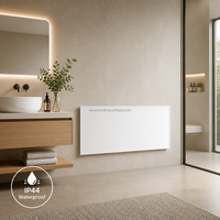 Aura Factory Direct PW1200 Pemanas Panel Inframerah Pintar 1200W Tuya WiFi IP44 Aman untuk Kamar Mandi, Pemasangan di Langit-langit, Kontrol Sentuh Jarak Jauh