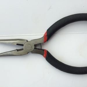 ผู้ผลิตคีม คีมปากแหลมขนาดเล็ก 4.5 นิ้ว เหล็กโครเมียมวาเนเดียม ปากเรียบ เครื่องมือช่างสำหรับใช้ในบ้าน - Product Image 3