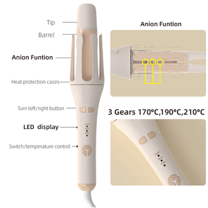 เครื่องม้วนผมอัตโนมัติ เครื่องม้วนผมแบบหมุน เซรามิก เครื่องม้วนผมอัตโนมัติ<span class=keywords><strong>แบบ</strong></span><span class=keywords><strong>เกาหลี</strong></span> เครื่องม้วนผมไฟฟ้าอัตโนมัติ - Product Image 3
