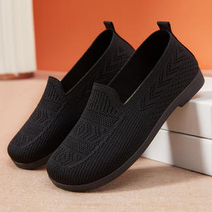 Zapatos casuales 2025 para mujer, boca baja, fondo plano, cómodos y no agotadores, cubierta de zapatos para mamás - Product Image 4